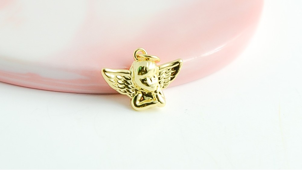 pendentif ange or