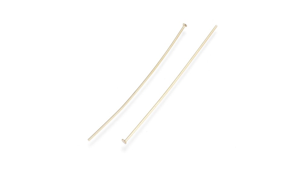 copy of Clous tête boule 32mm en laiton doré