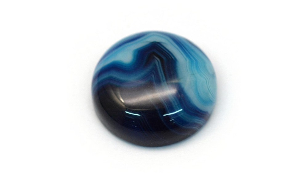 copy of Cabochon 12mm agate indienne naturelle