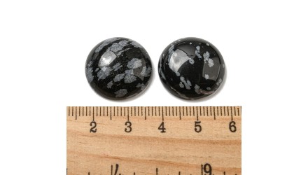 copy of Cabochon 12mm agate indienne naturelle