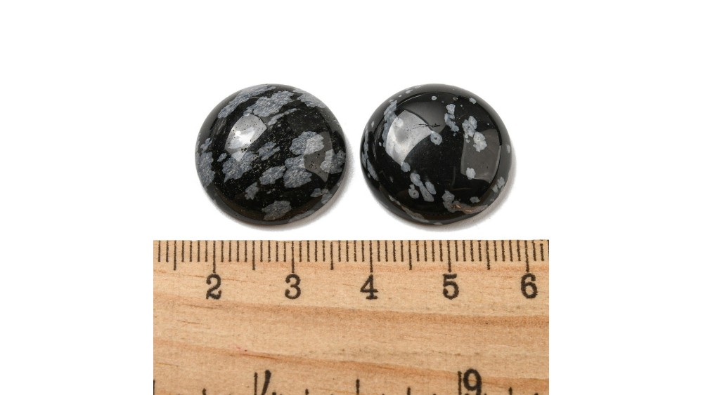 copy of Cabochon 12mm agate indienne naturelle