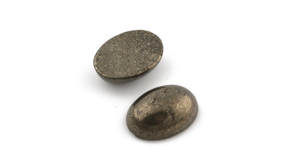 cabochon pyrite
