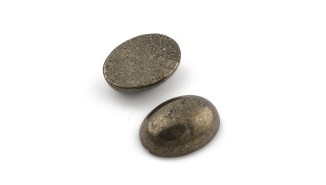 cabochon pyrite