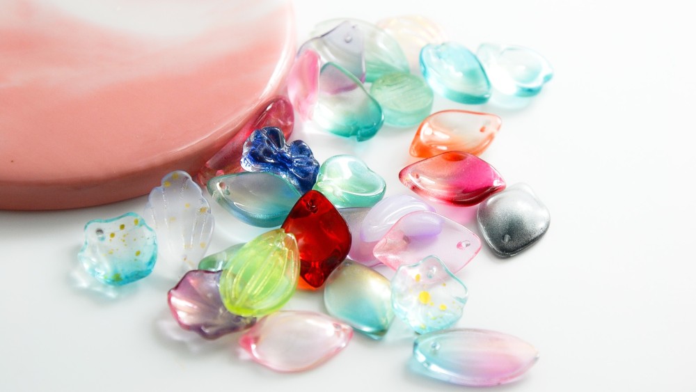 pendentif feuille