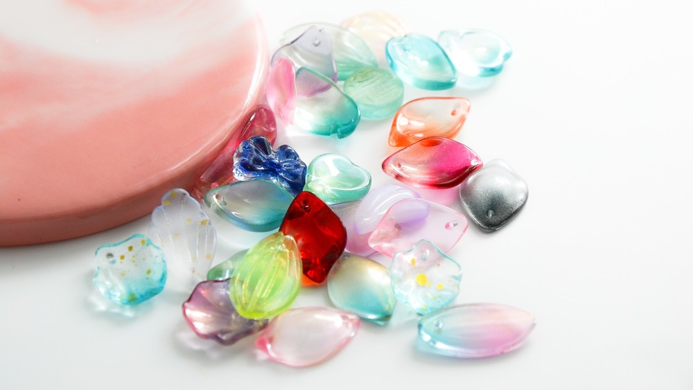 pendentif feuille