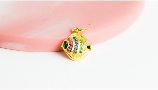 pendentif poisson or