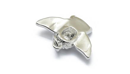 copy of Pendentif 3D ange en laiton plaqué or 18k