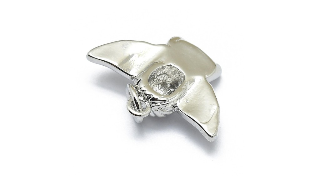 copy of Pendentif 3D ange en laiton plaqué or 18k