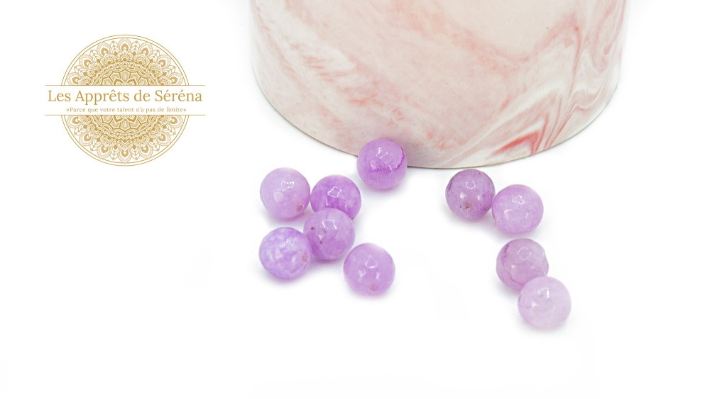 jade mauve 10mm