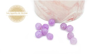 copy of Perles à facettes 10mm agate naturelle teintée bleue