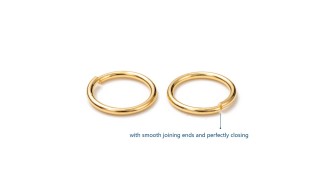 Anneaux de jonction 4x0.5mm en laiton