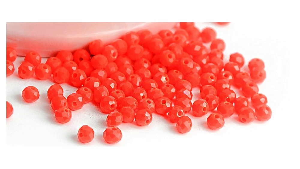 perle 4mm rouge