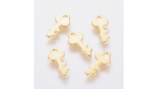 pendentif clé 18k
