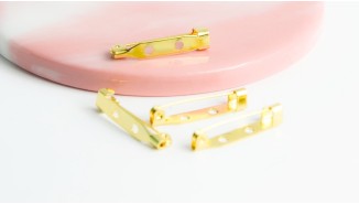 copy of Support broche épingle acier inoxydable or