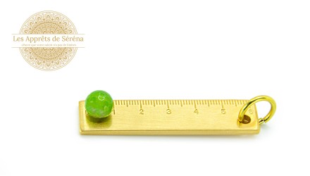 agate verte 10mm