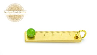 agate verte 10mm