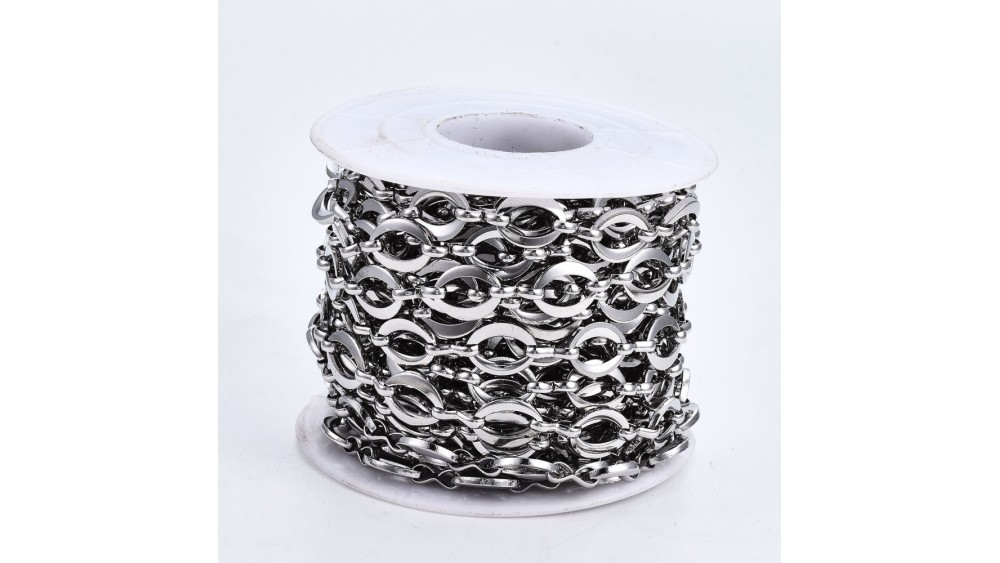 chaîne laiton ovale