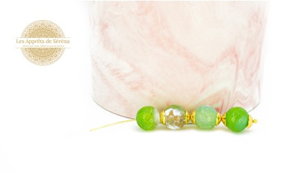 agate verte 10mm