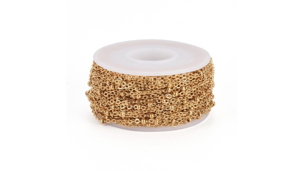copy of Chaîne acier 304 maille gourmette 3x2mm