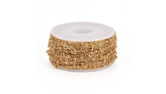 copy of Chaîne acier 304 maille gourmette 3x2mm
