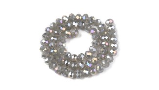 copy of Perles  toupies à facettes 3x2.5mm rose AB toupie verre 2mm perle à facettes roses
