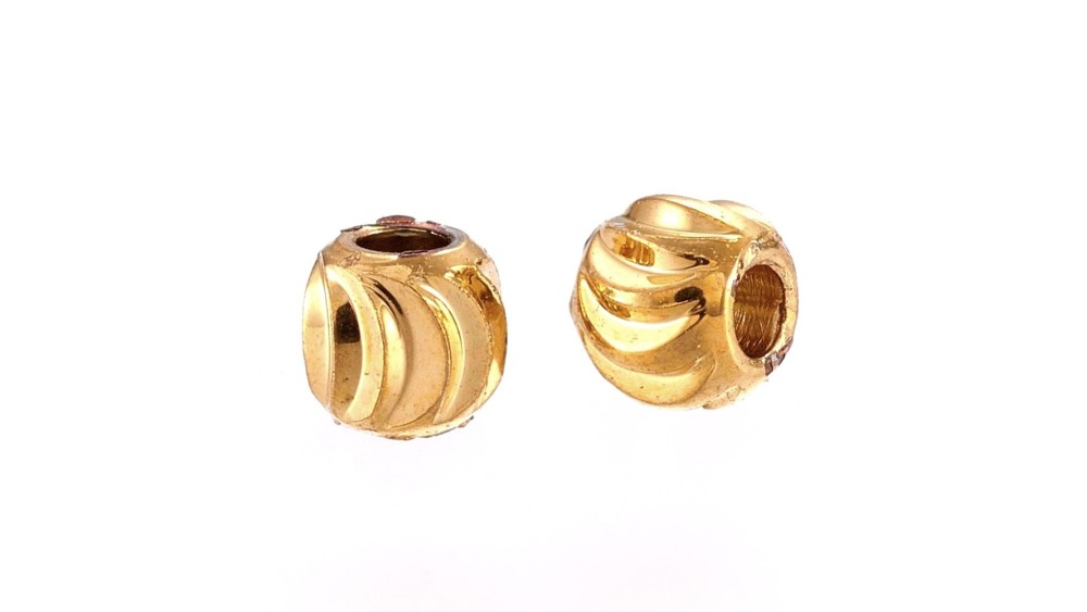 copy of Perles 3mm laiton plaqué or 18K
