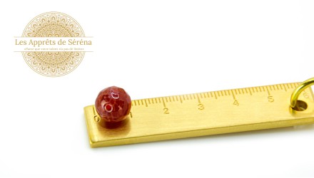 10mm agate teintée