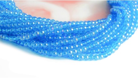 Créez des bijoux uniques avec nos perles  bleu turquoise transparente