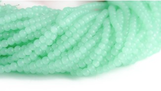 perle vert d'eau 4mm