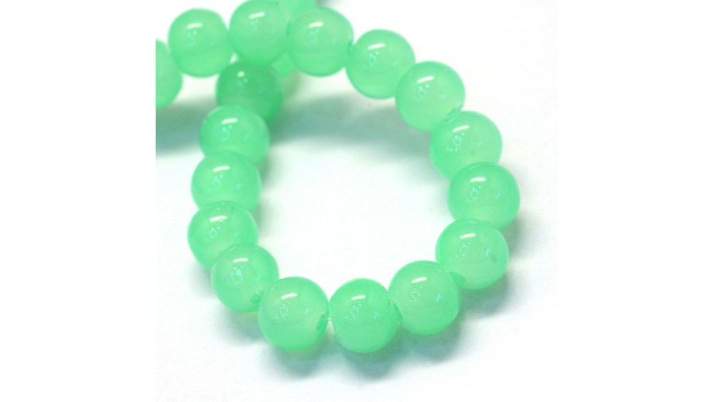 Créez des bijoux uniques avec nos perles couleur vert menthe pour DIY