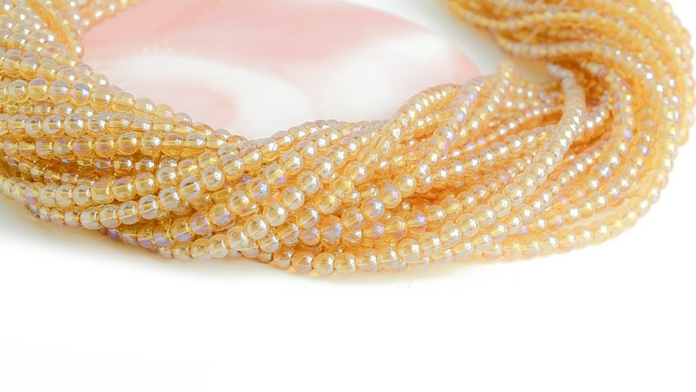 copy of Perles  toupies à facettes 3x2.5mm rose AB toupie verre 2mm perle à facettes roses