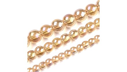 copy of Perles  toupies à facettes 3x2.5mm rose AB toupie verre 2mm perle à facettes roses
