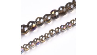 copy of Perles  toupies à facettes 3x2.5mm rose AB toupie verre 2mm perle à facettes roses