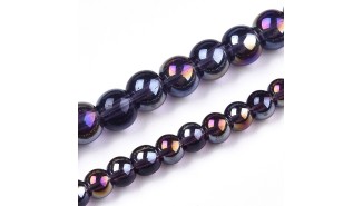 copy of Perles  toupies à facettes 3x2.5mm rose AB toupie verre 2mm perle à facettes roses