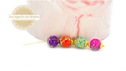 jaspe impérial 10mm multicolore