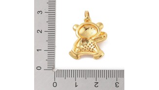pendentif ourson or