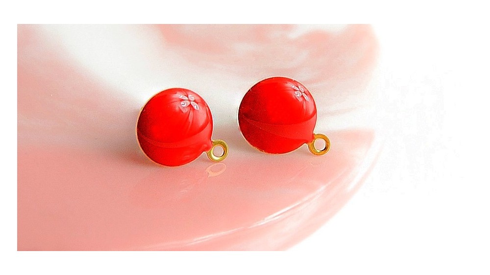 copy of Puces ailes de papillons en acier inoxydable 304