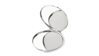 miroir à personnaliser argent