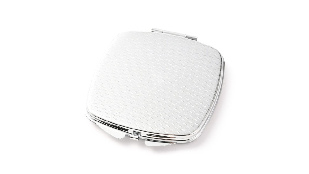 miroir de courtoisie argent