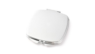 miroir de courtoisie argent