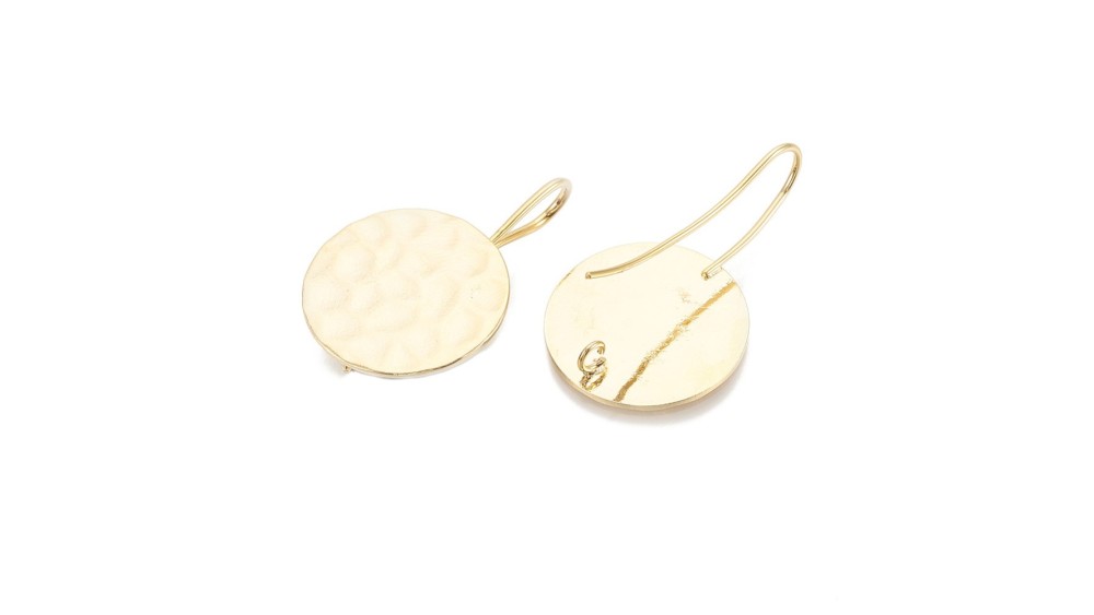 support crochet d'oreille laiton