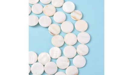perle 20 mm nacre ronde