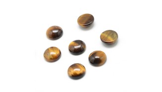 Cabochon 18mm oeil de tigre naturel
