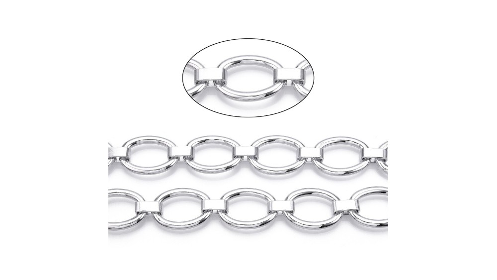 chaîne maillon ovale
