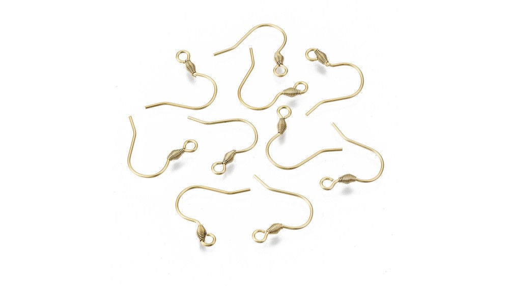 copy of Crochets d'oreilles en laiton doré