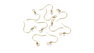 copy of Crochets d'oreilles en laiton doré