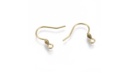 copy of Crochets d'oreilles en laiton doré