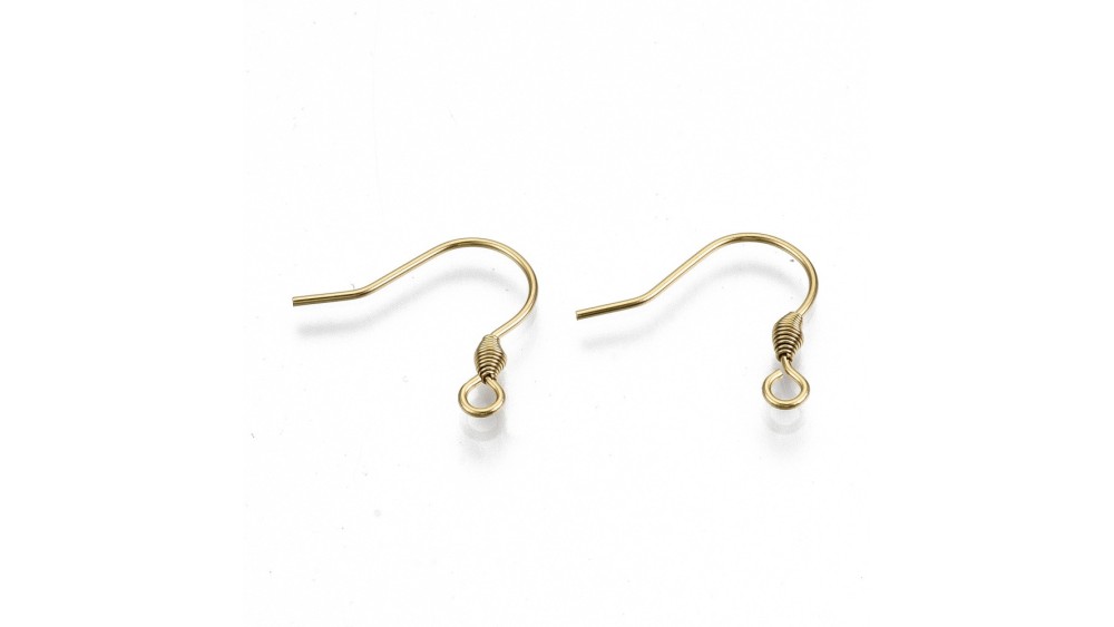 copy of Crochets d'oreilles en laiton doré