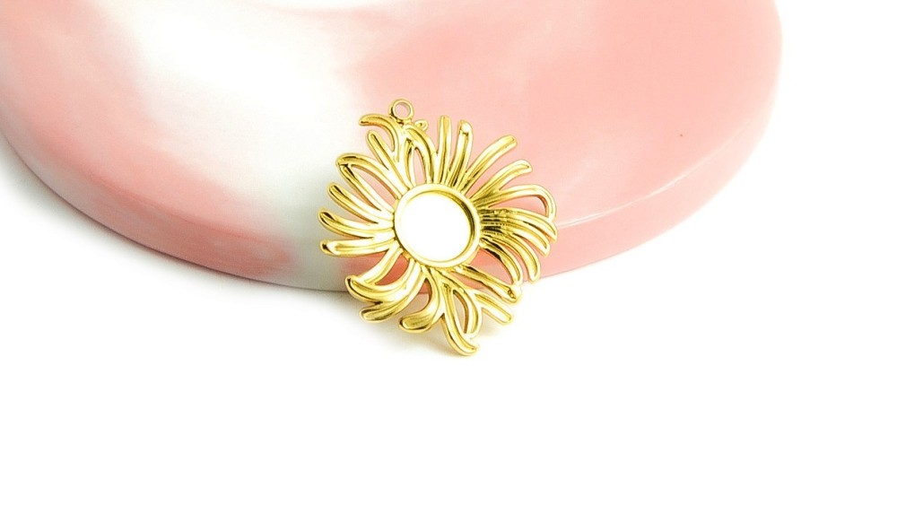 pendentif fleur