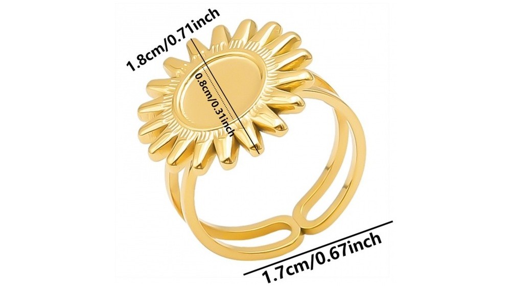 support bague acier